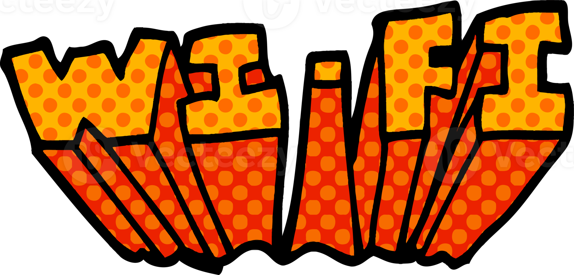 cartoon doodle wi fi png