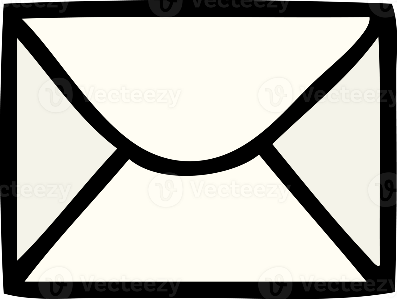 cartoon of a sealed envelope png