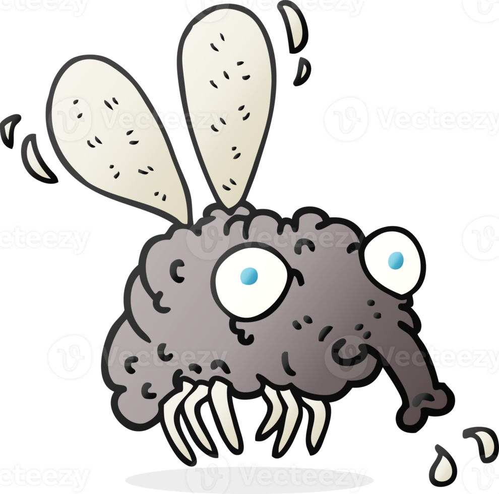 drawn cartoon fly png