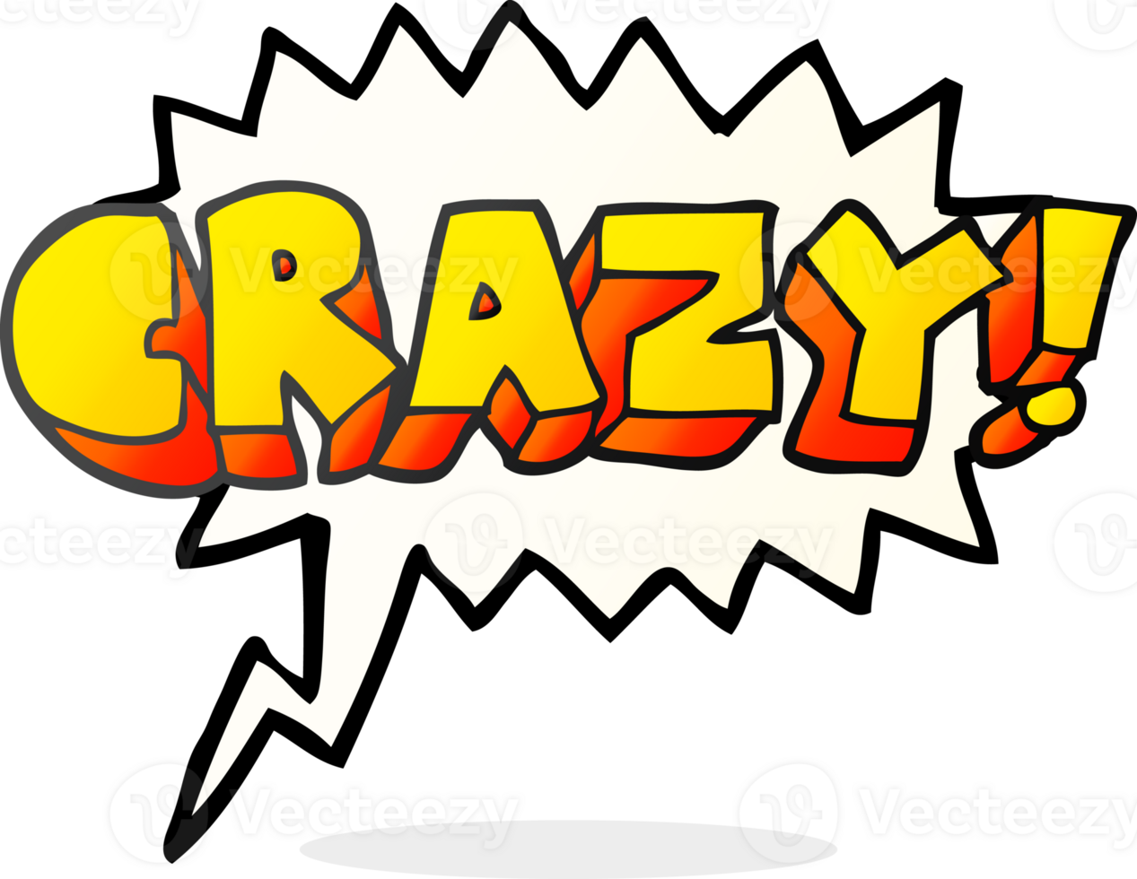 drawn speech bubble cartoon shout crazy png