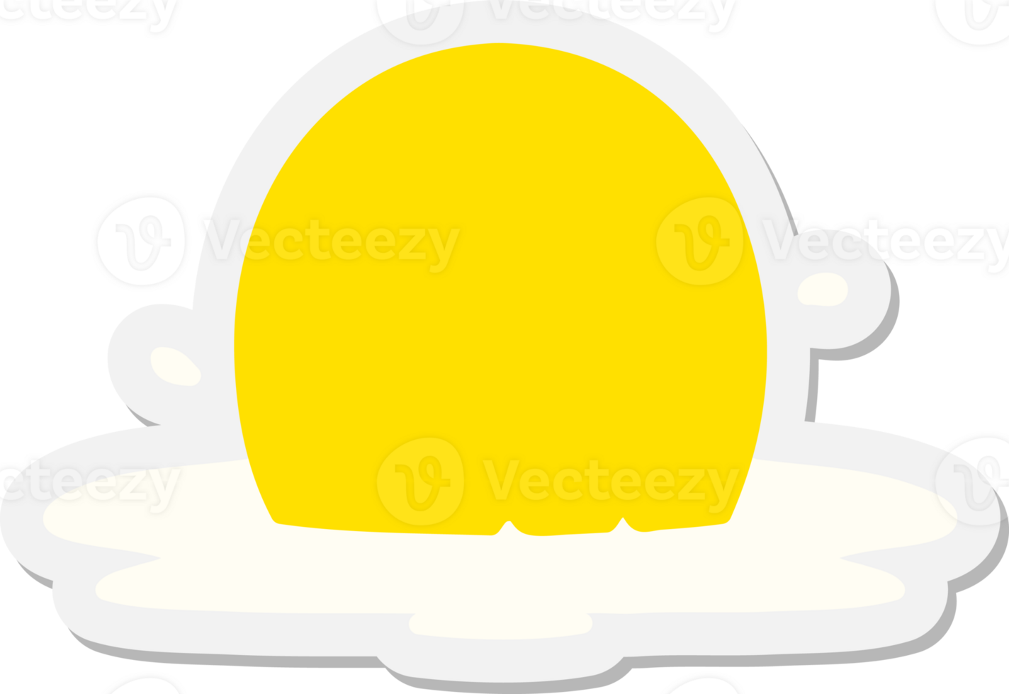 a fried egg sticker png