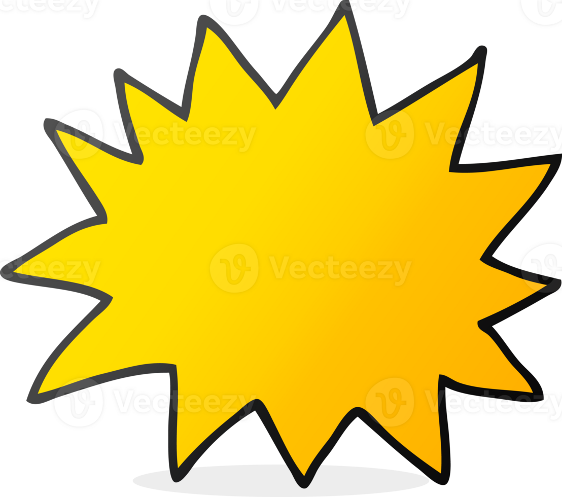 drawn cartoon simple explosion symbol png