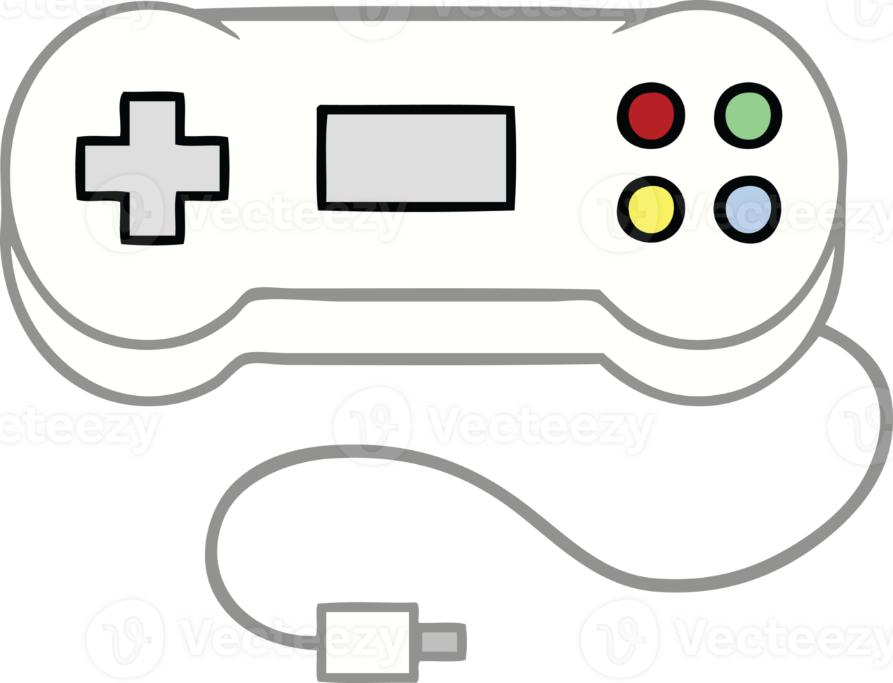 cute cartoon of a game controller png