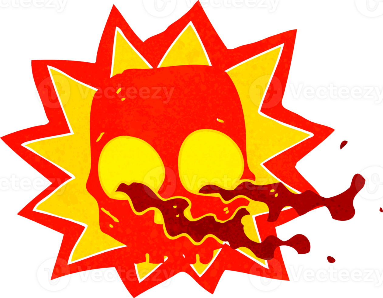 cartoon halloween skull symbol png