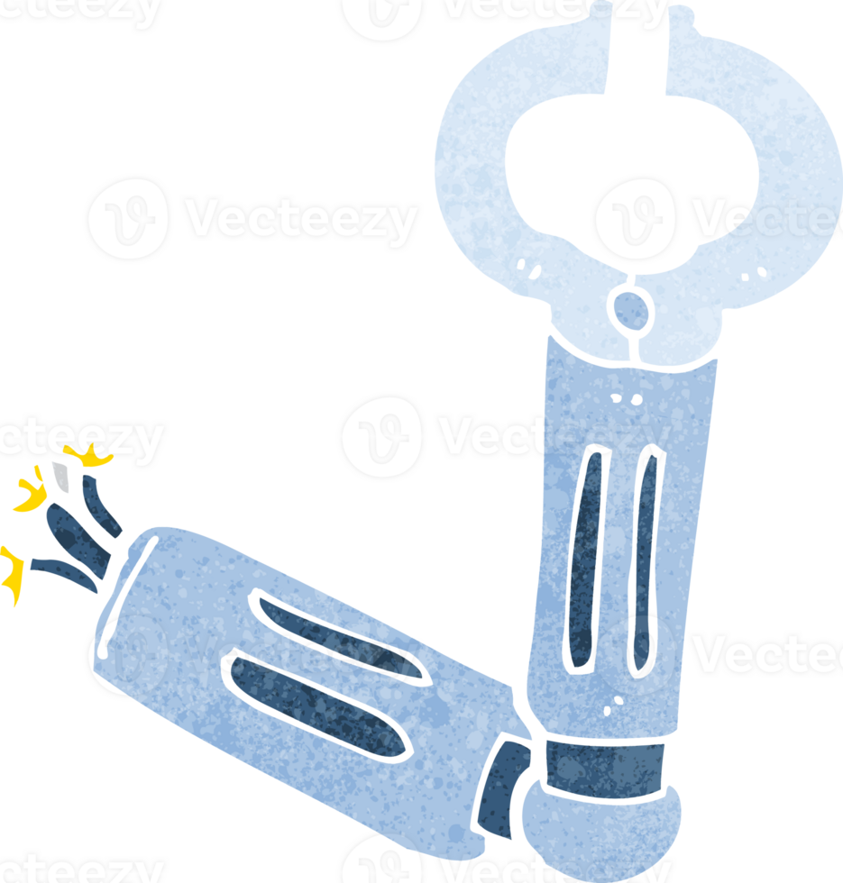 cartoon robot arm png
