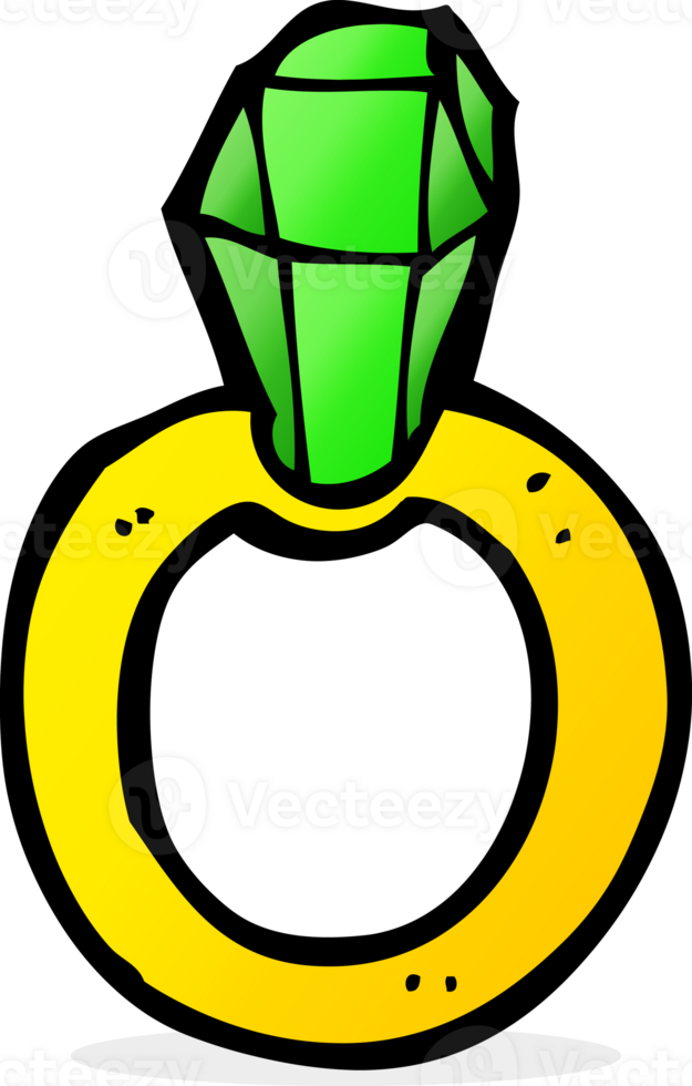 cartoon ruby ring png