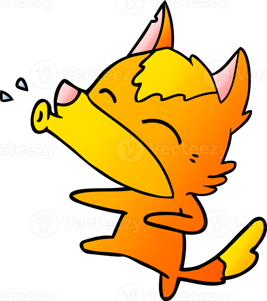 fox cartoon character png