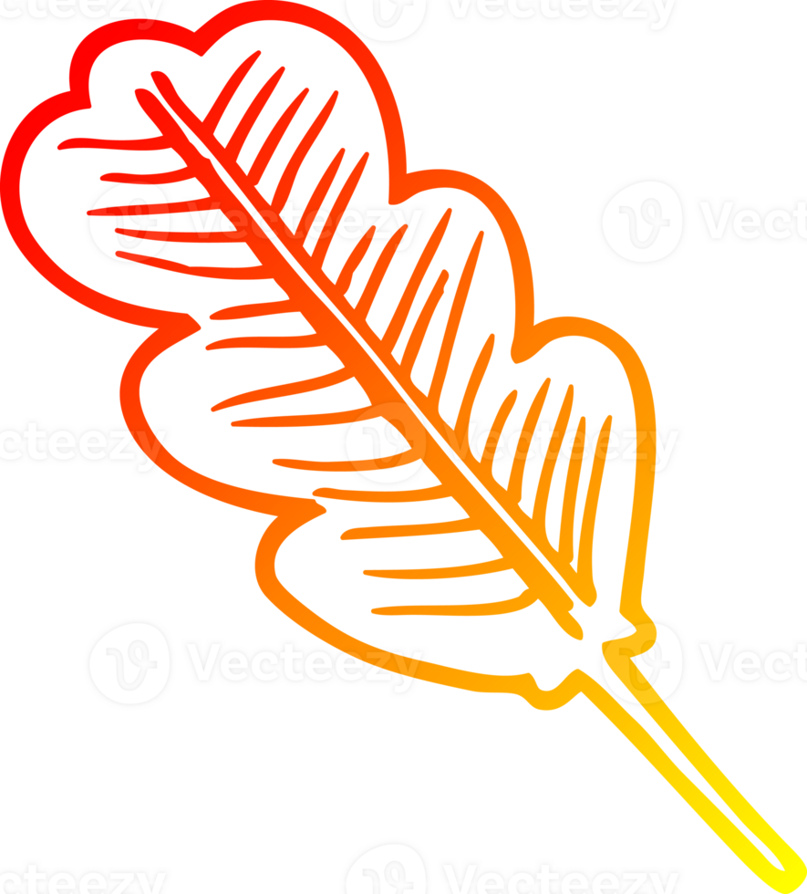 warm gradient line drawing of a cartoon png