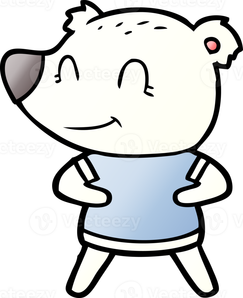 polar bear cartoon png