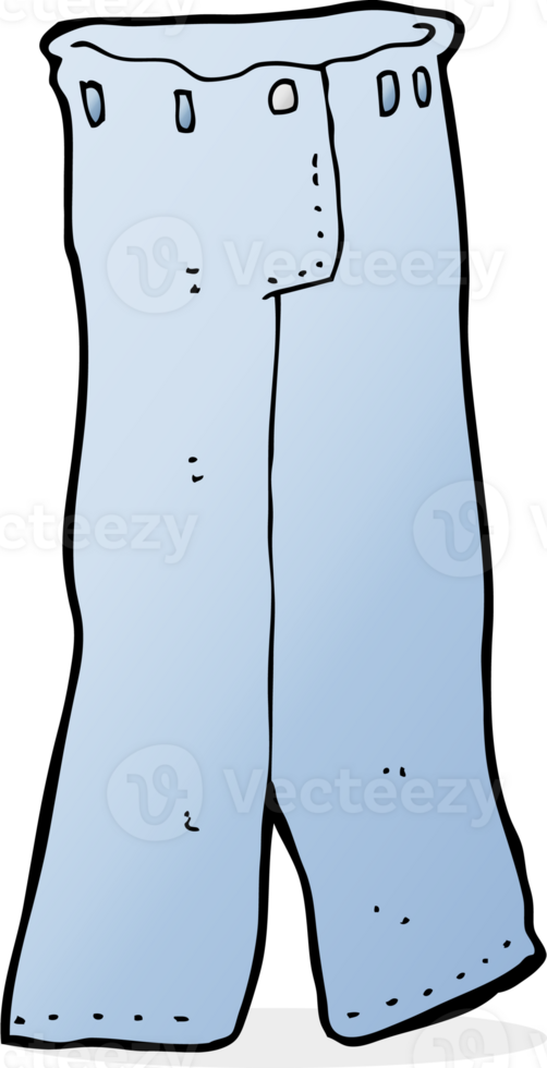 cartoon pair of jeans png