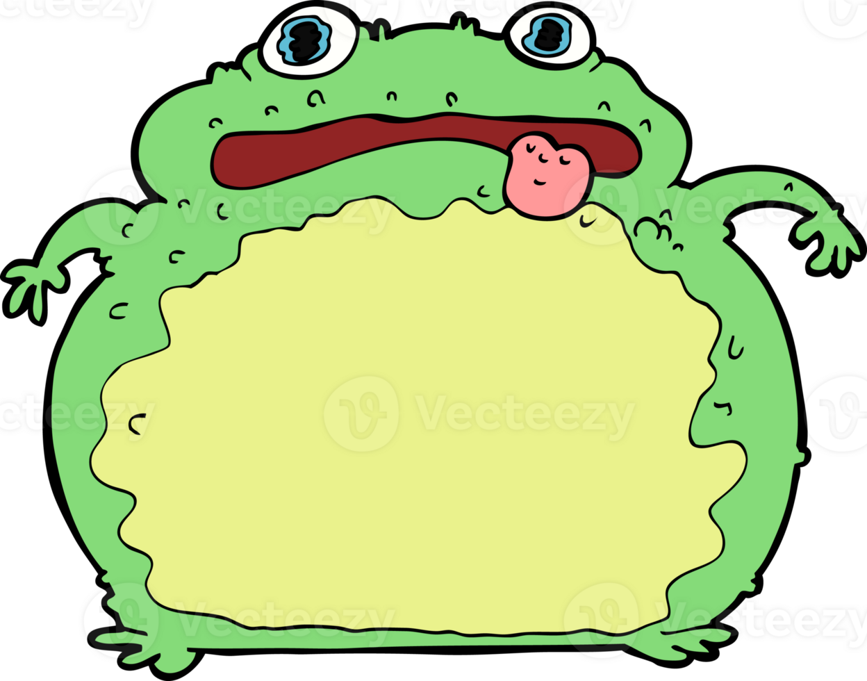 cartoon funny frog png