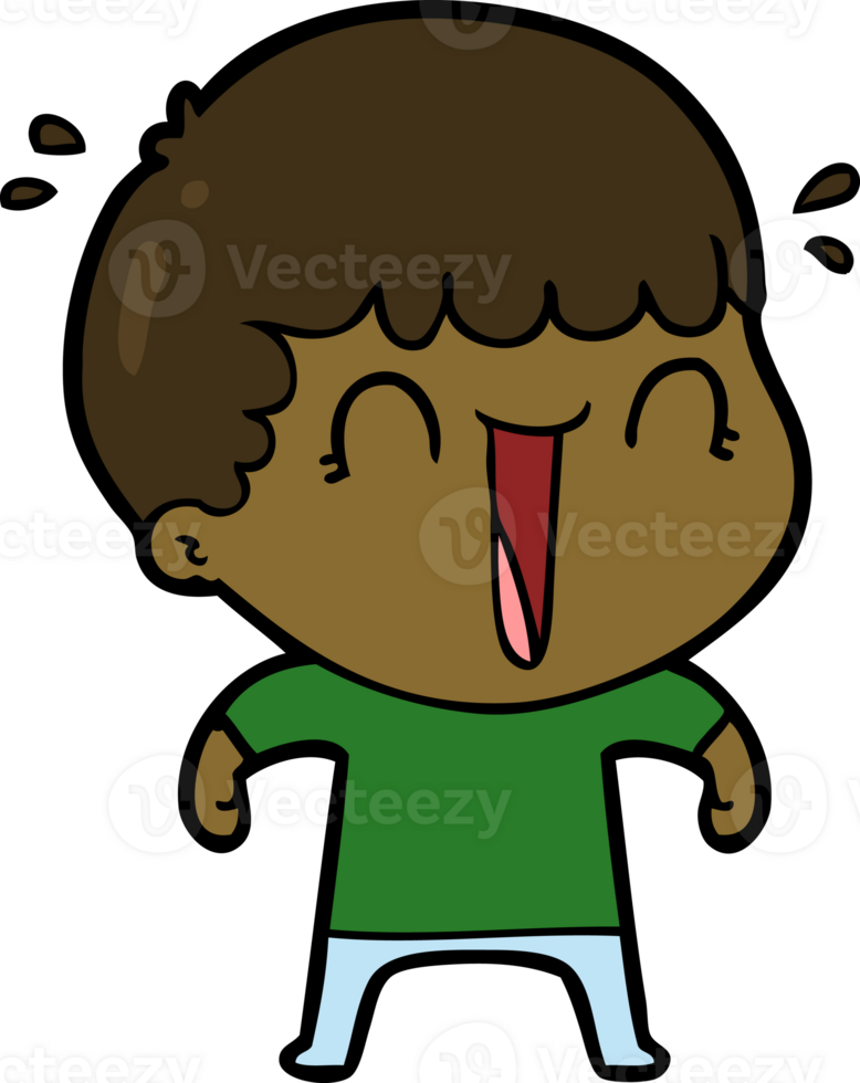 laughing cartoon man png