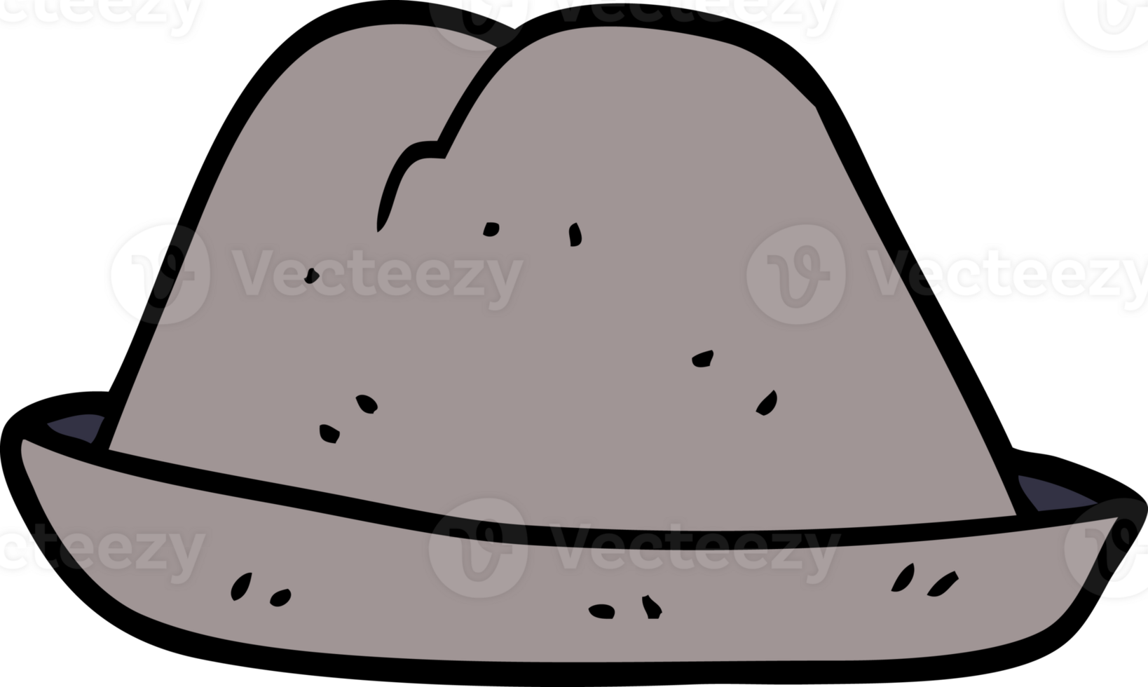 cartoon doodle hat png