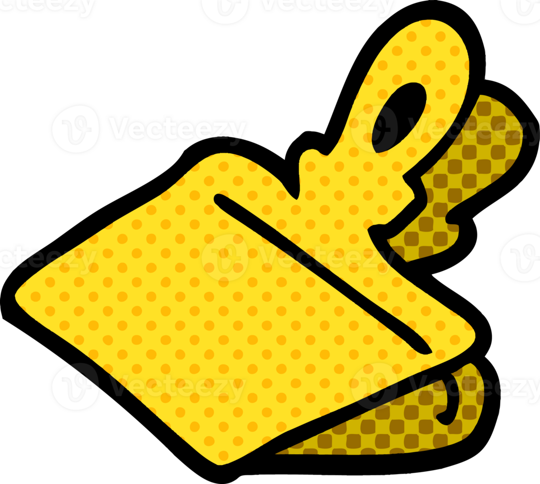 cartoon doodle paper clip png