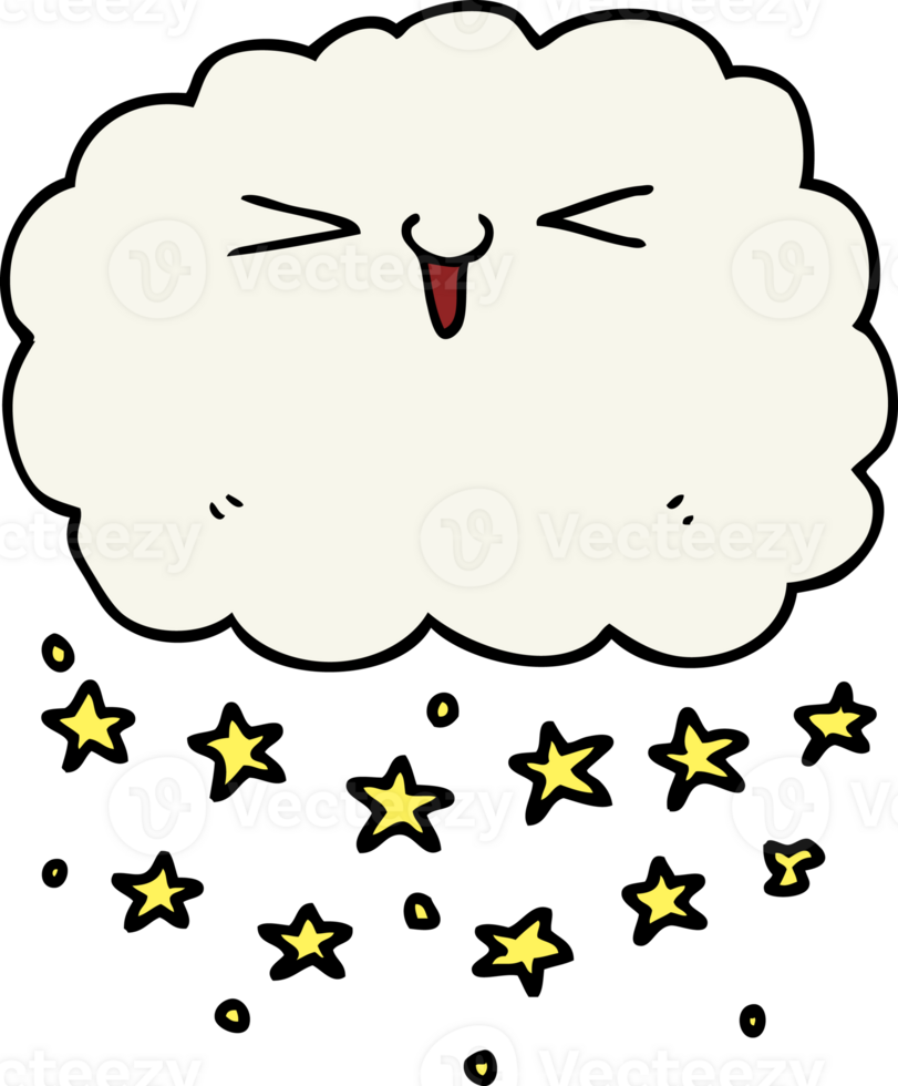 happy cartoon cloud png
