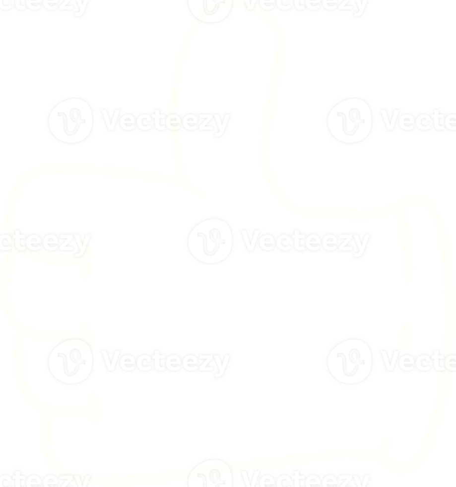 Thumbs Up Chalk Drawing png