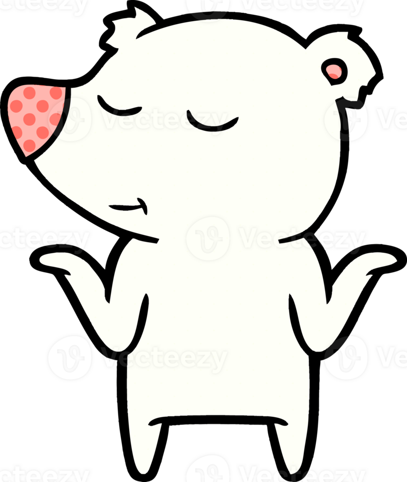 polar bear cartoon png