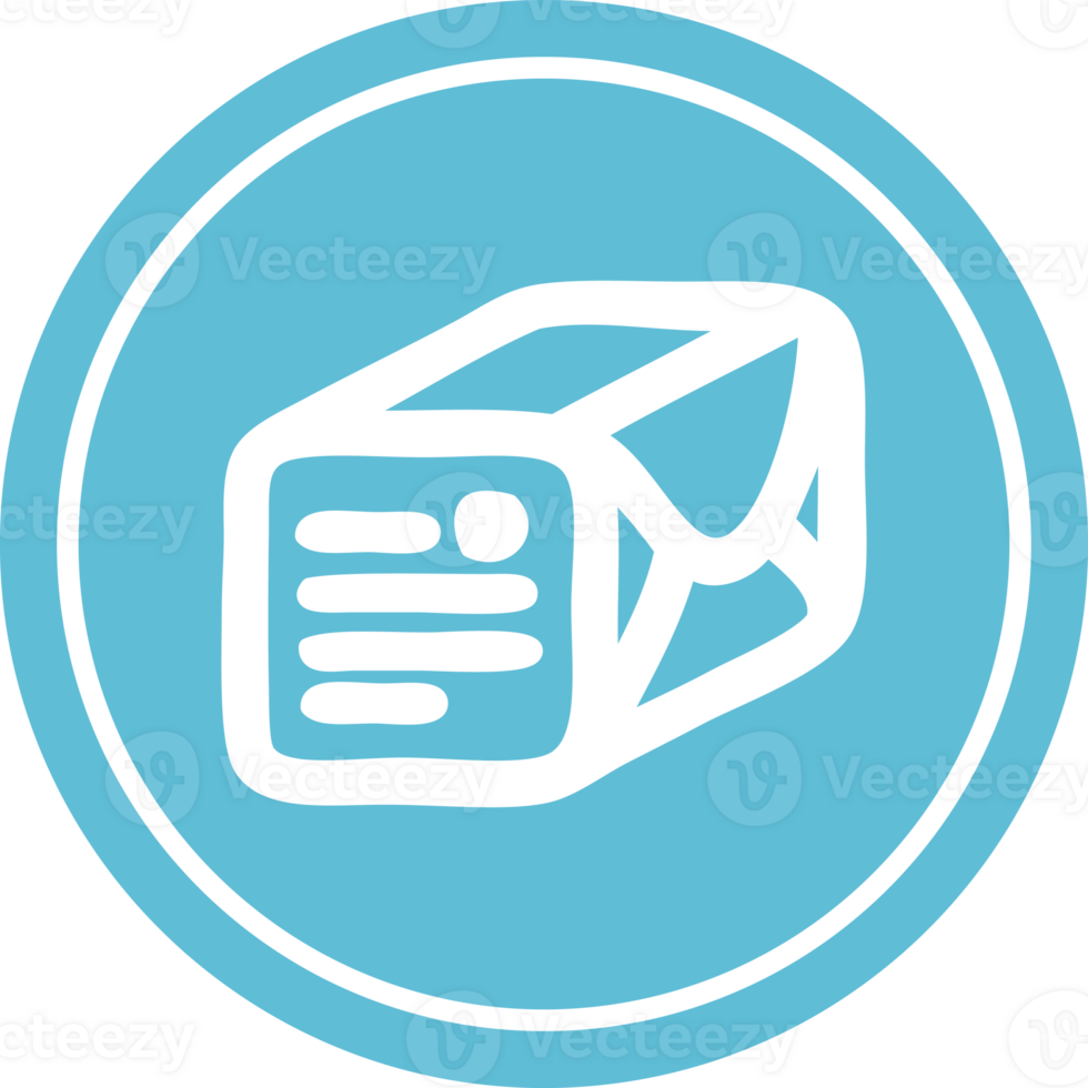 wrapped parcel circular icon symbol png