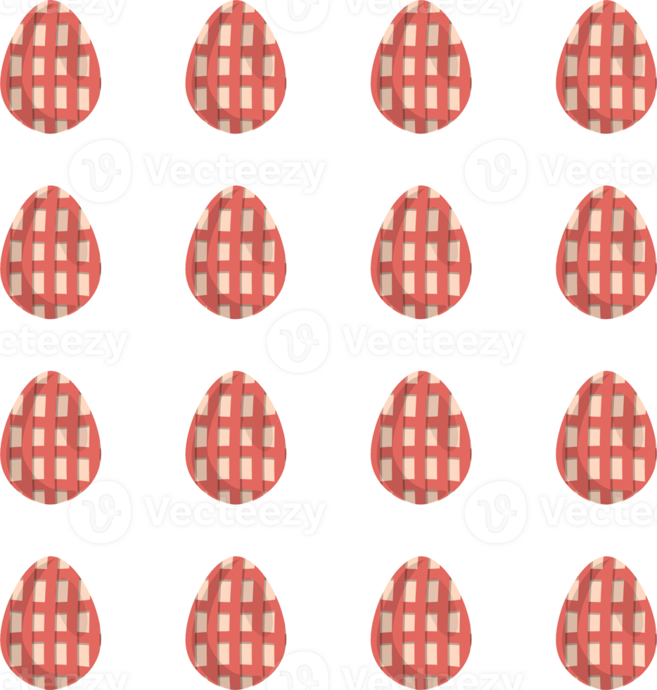 Seamless celebration holiday Easter with hunt colorful bright eggs png