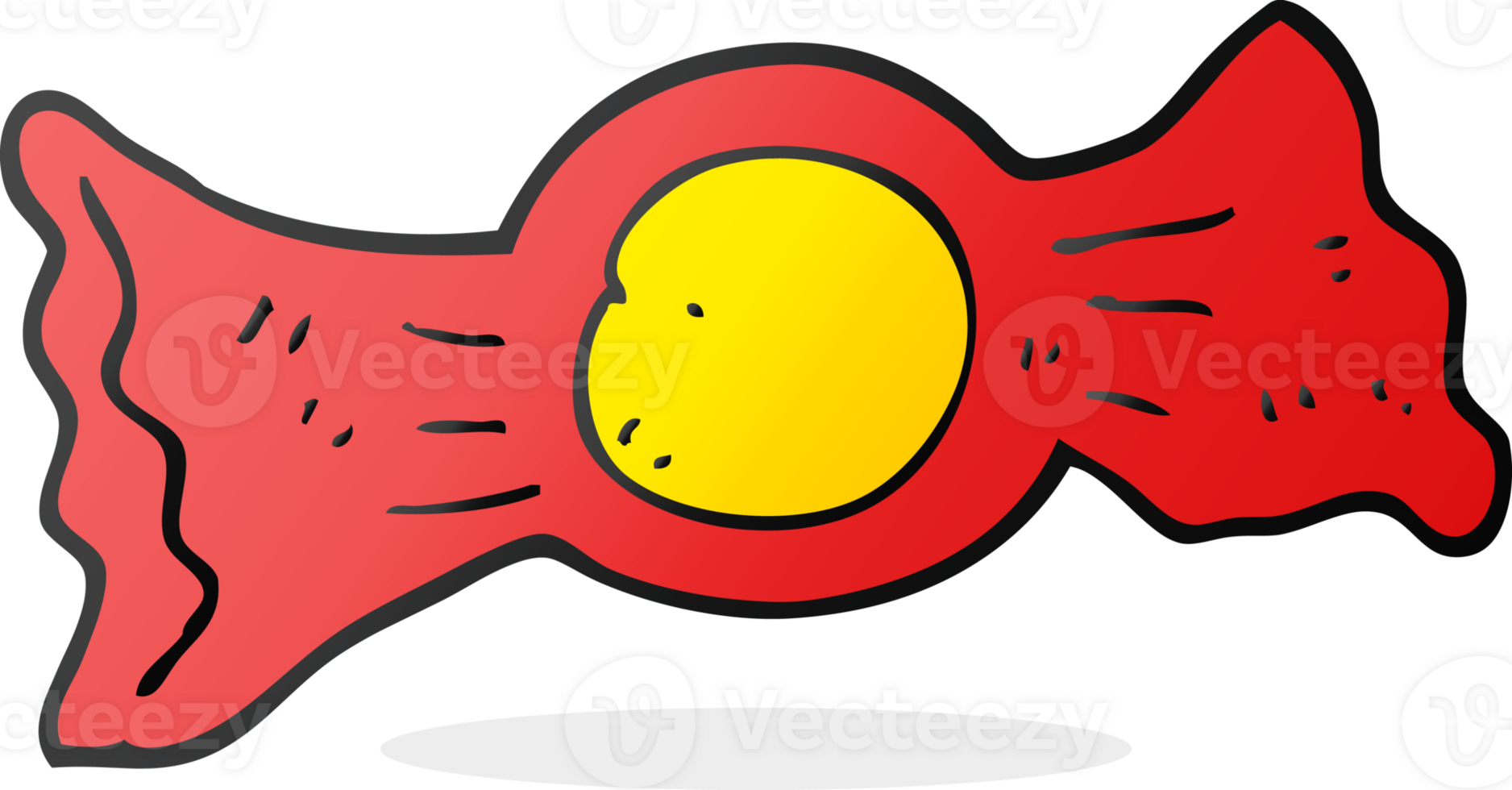hand drawn cartoon candy png