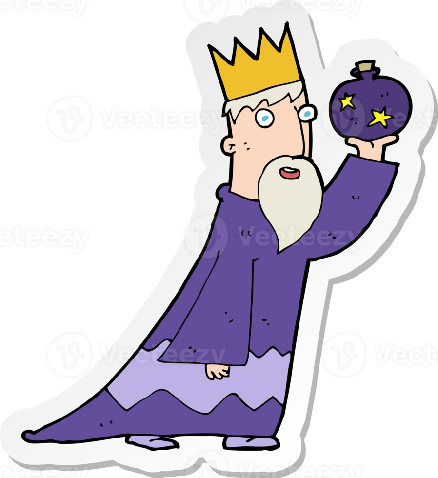 sticker of a one of the three wise men png