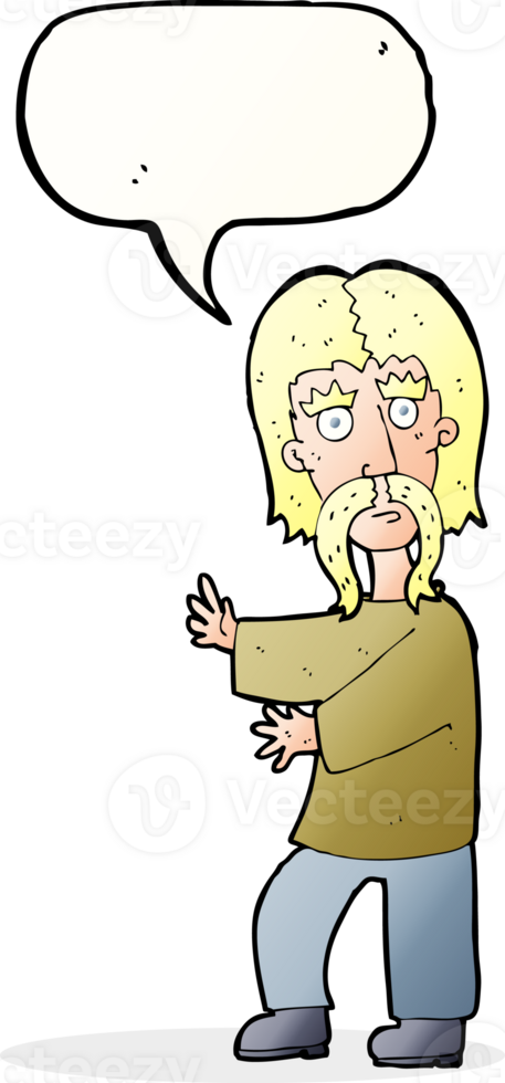 cartoon mustache man with speech bubble png