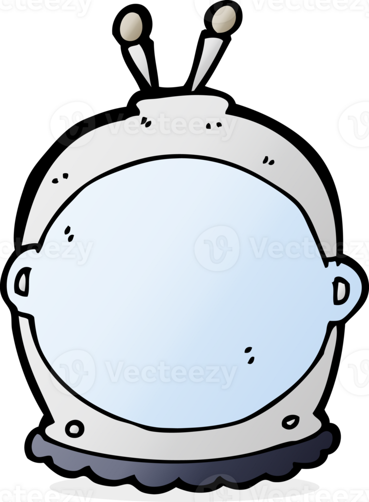 cartoon space helmet png