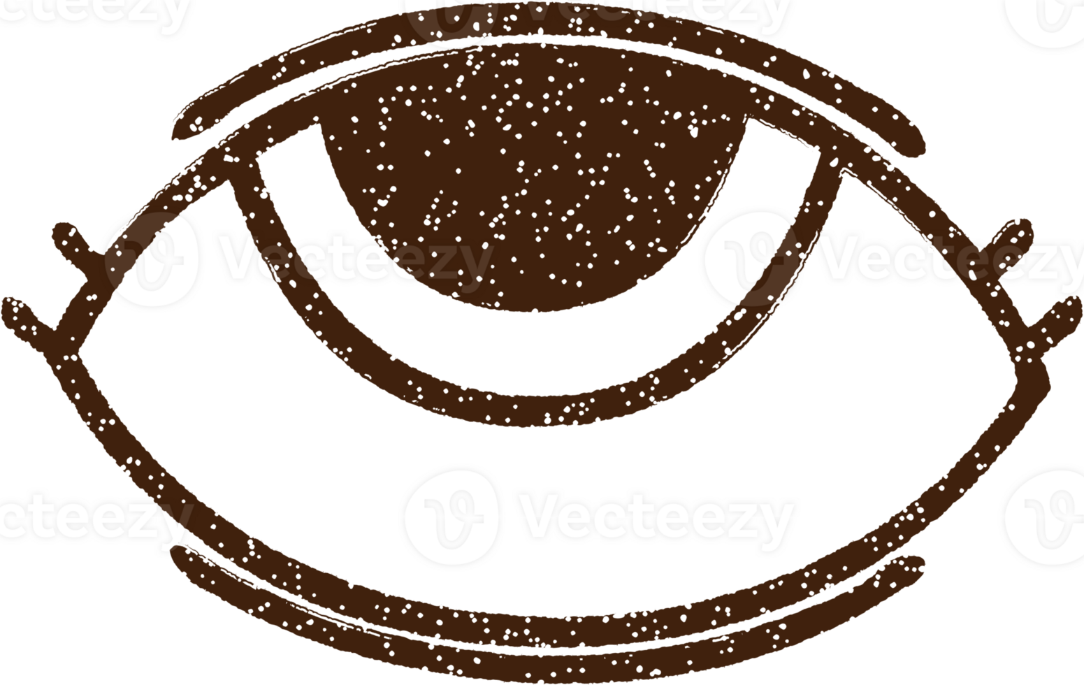 Occult Eye Charcoal Drawing png