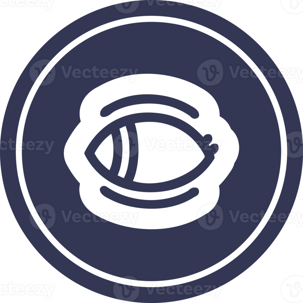 staring eye circular icon symbol png