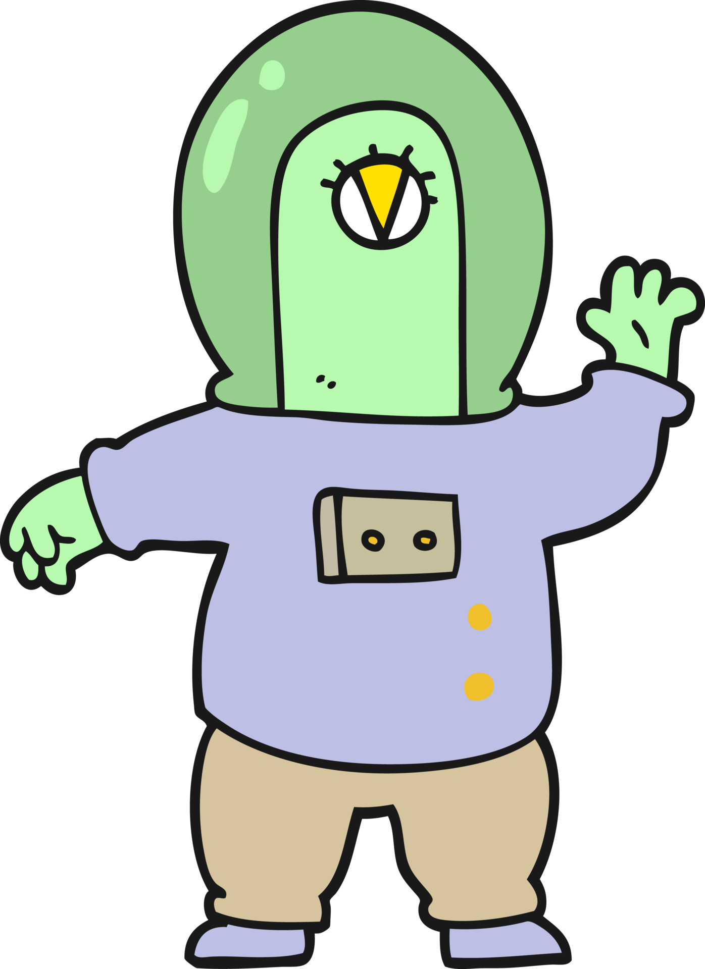 cartoon space alien 45051212 PNG