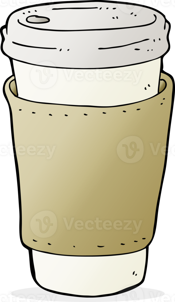 cartoon coffee cup png