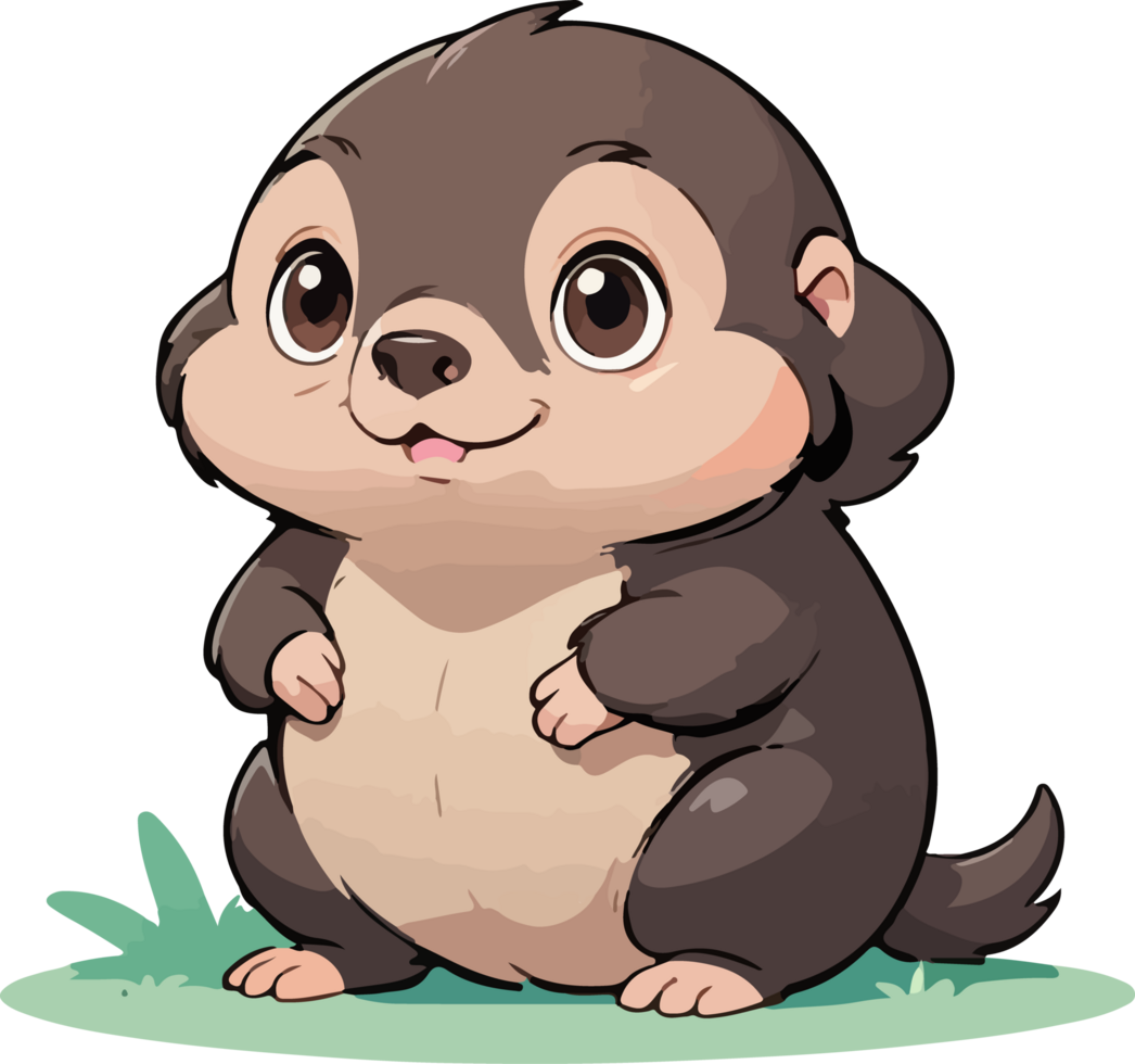 Mole Animal Cartoon Character png