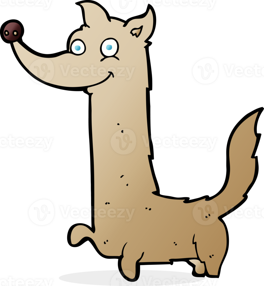 cartoon happy dog png