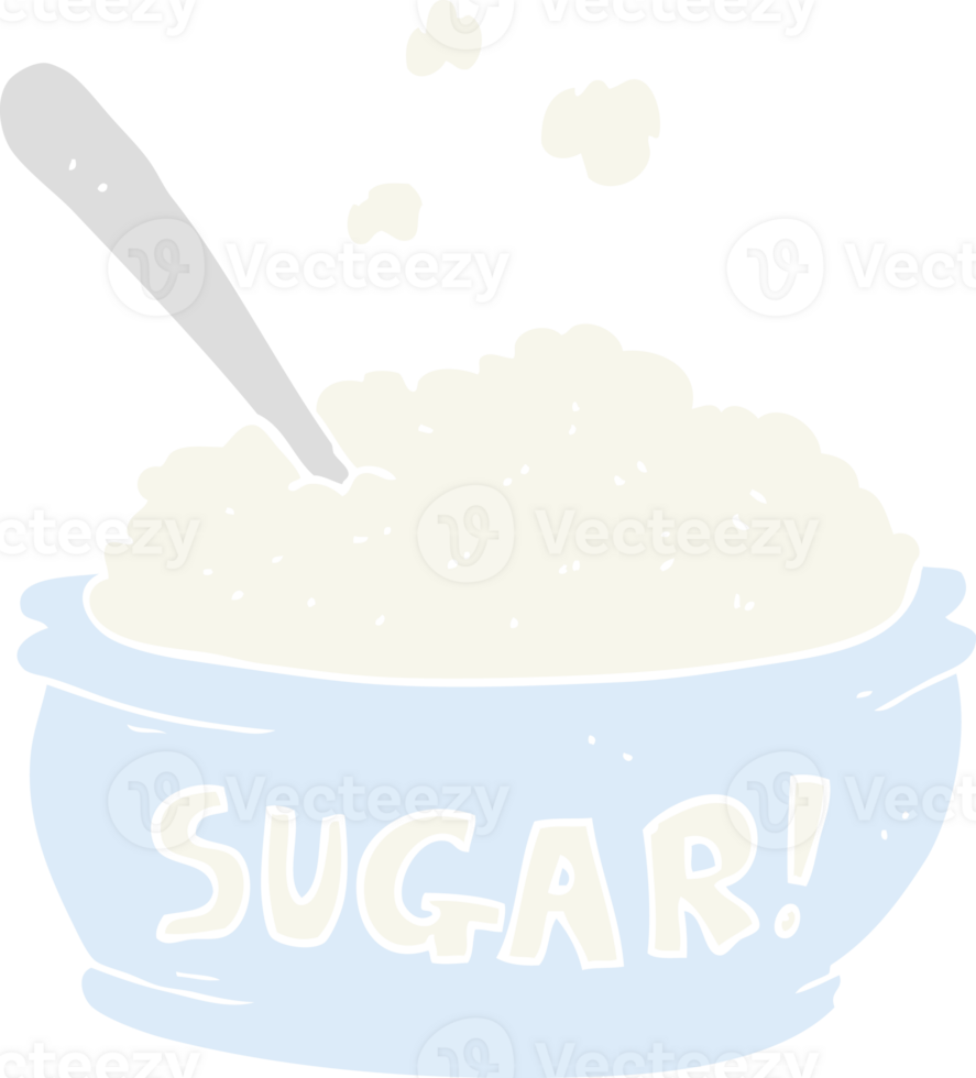 flat color illustration of sugar bowl 45051901 PNG