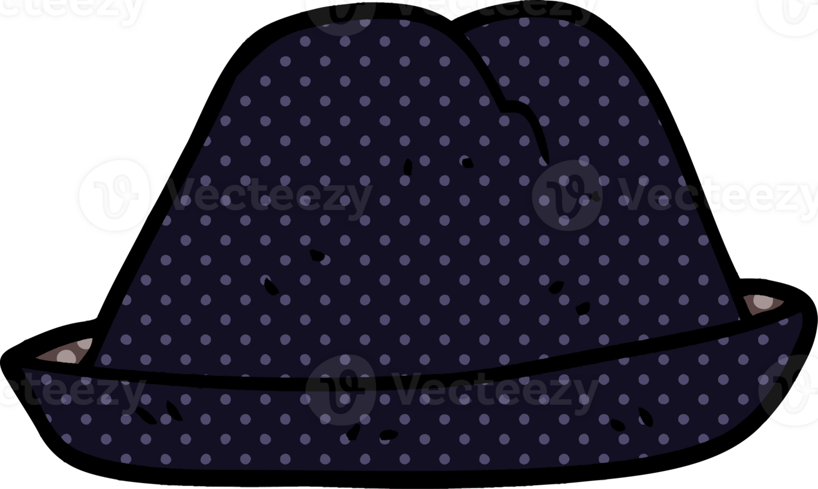 cartoon doodle hat png