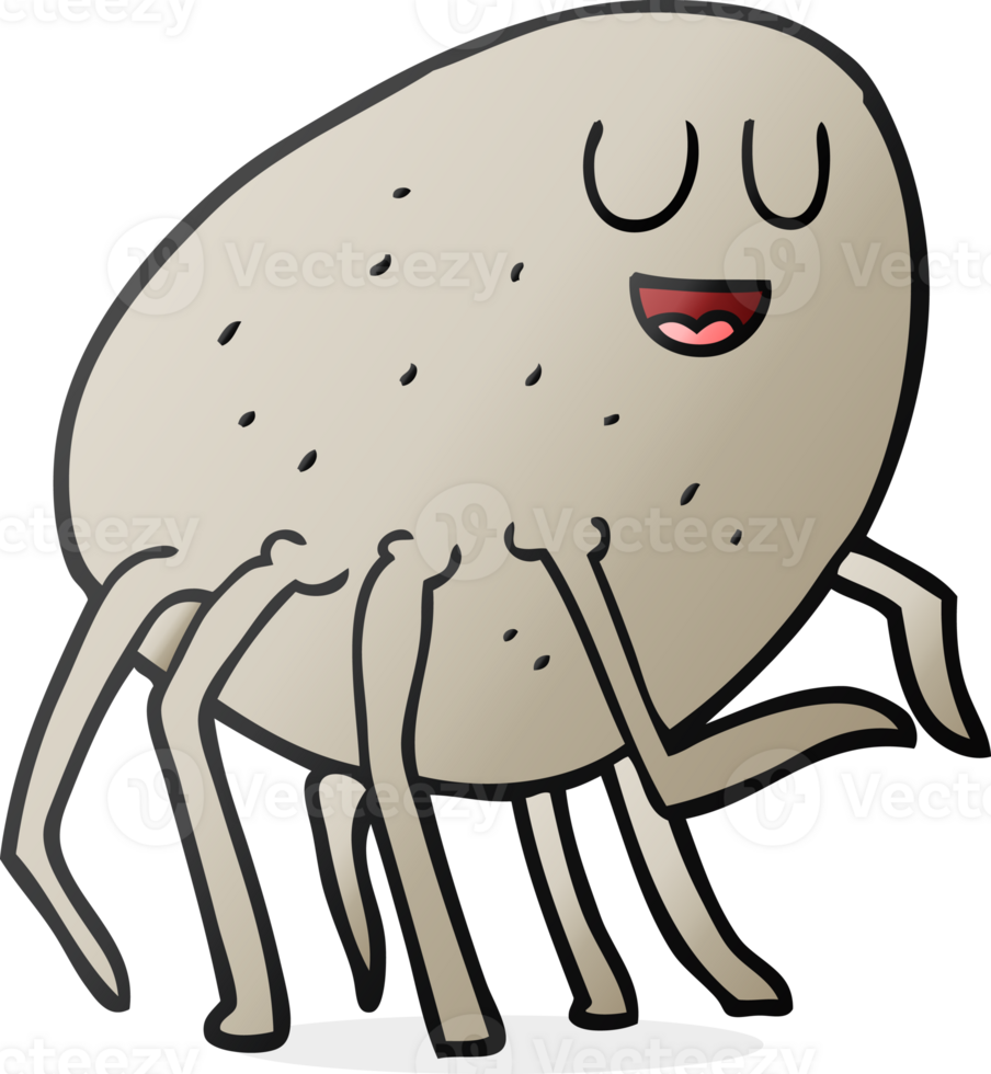 hand drawn cartoon tick png