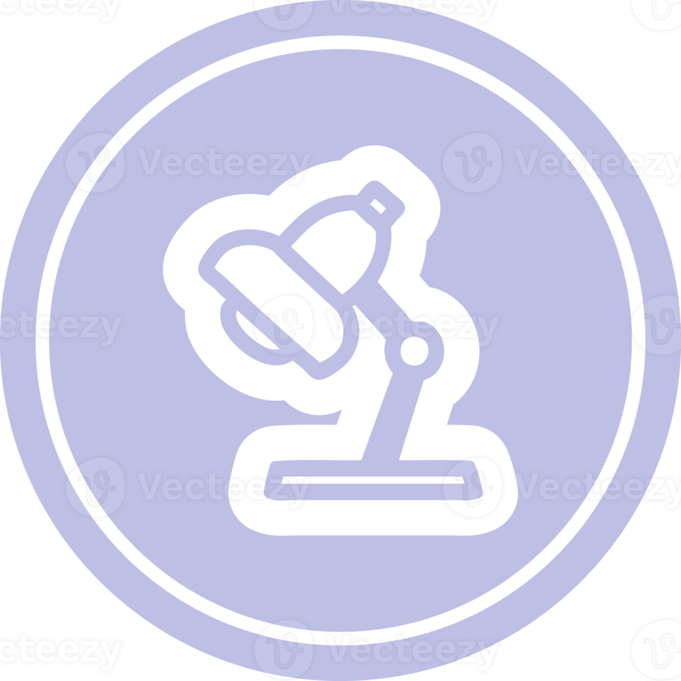 work lamp circular icon symbol png