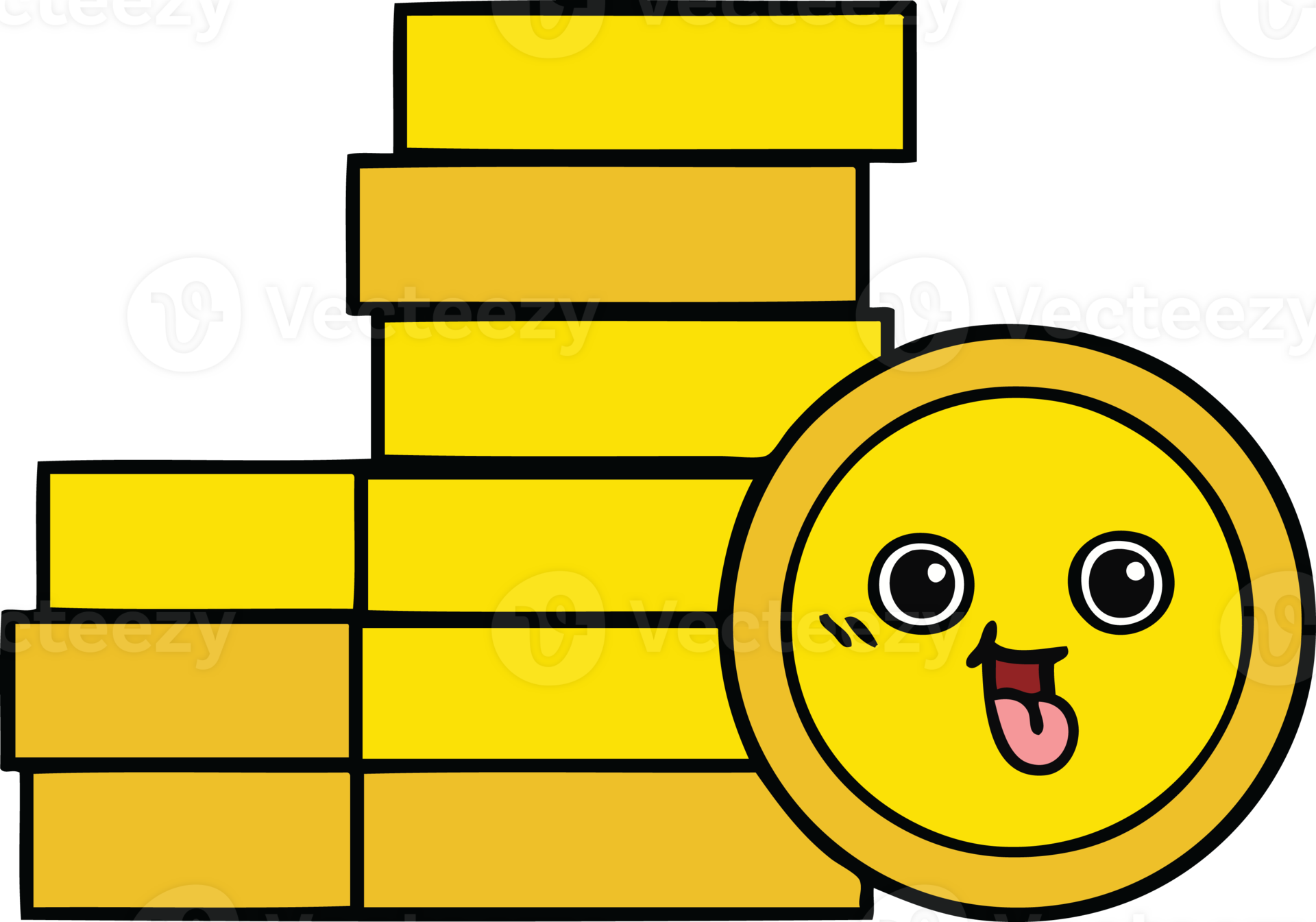 Cute cartoon of a coins 45056638 png