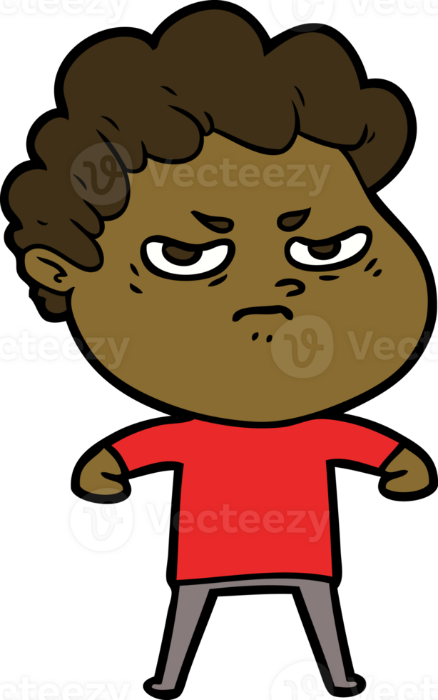 cartoon angry man png