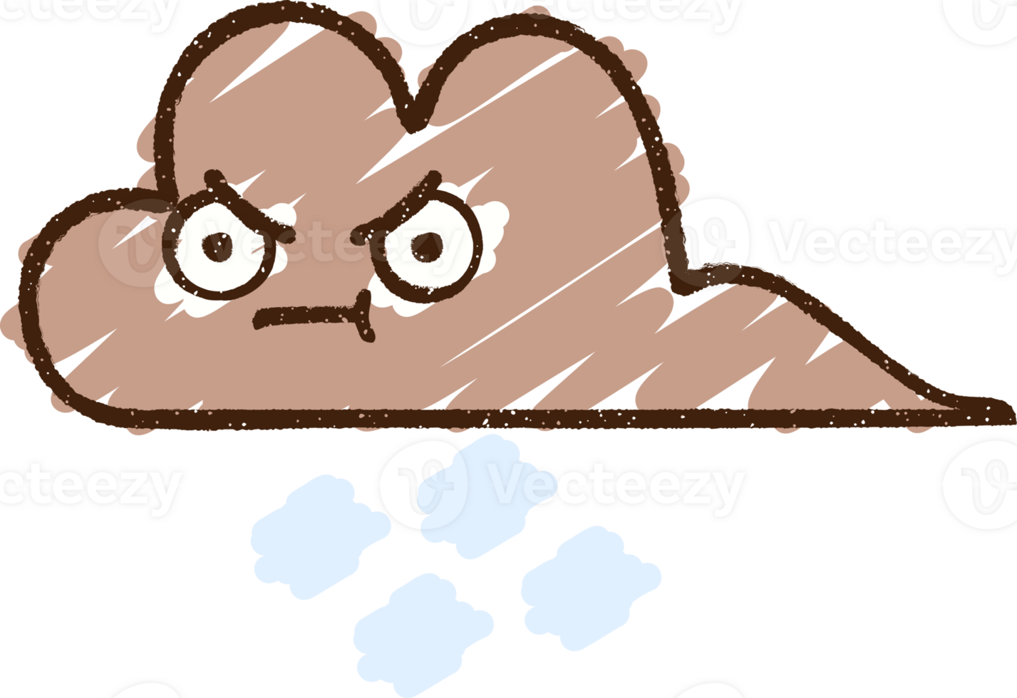 Cloud Chalk Drawing png