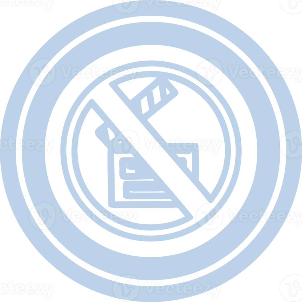 no filming circular icon symbol png