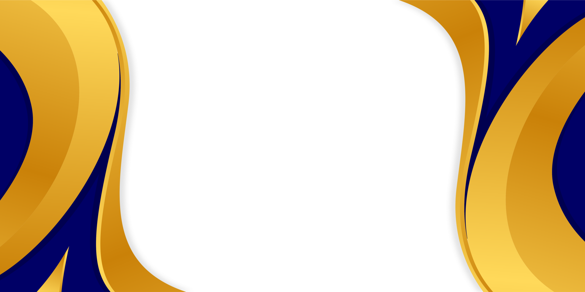 transparent luxury elegant blue gold border frame background png
