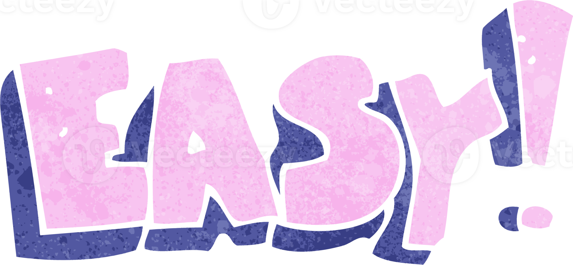 cartoon easy sign png