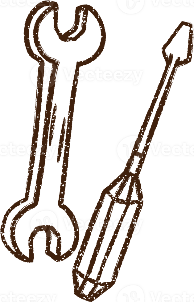 Tools Charcoal Drawing png
