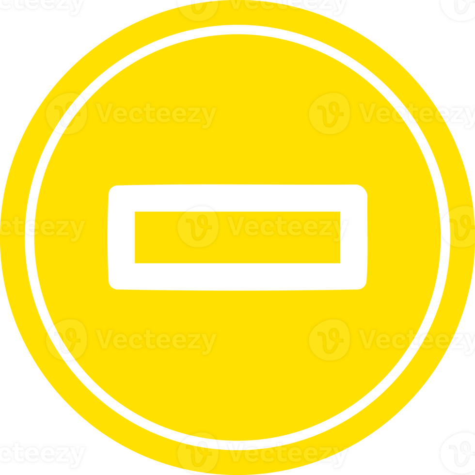 subtraction symbol circular icon symbol png