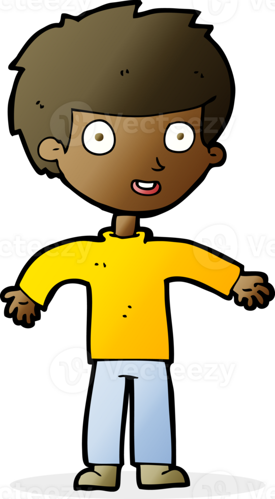 cartoon happy man png