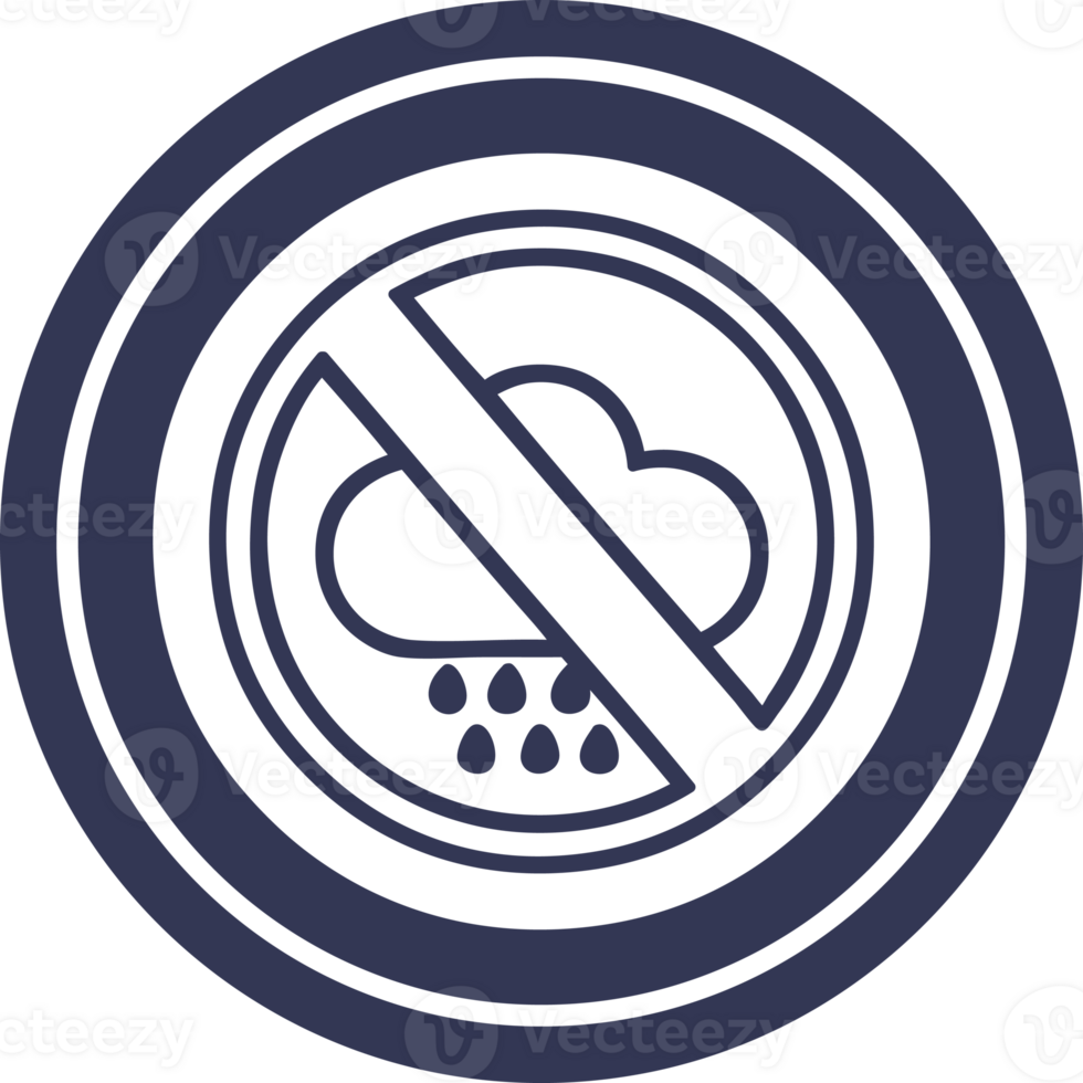 no bad weather circular icon symbol png