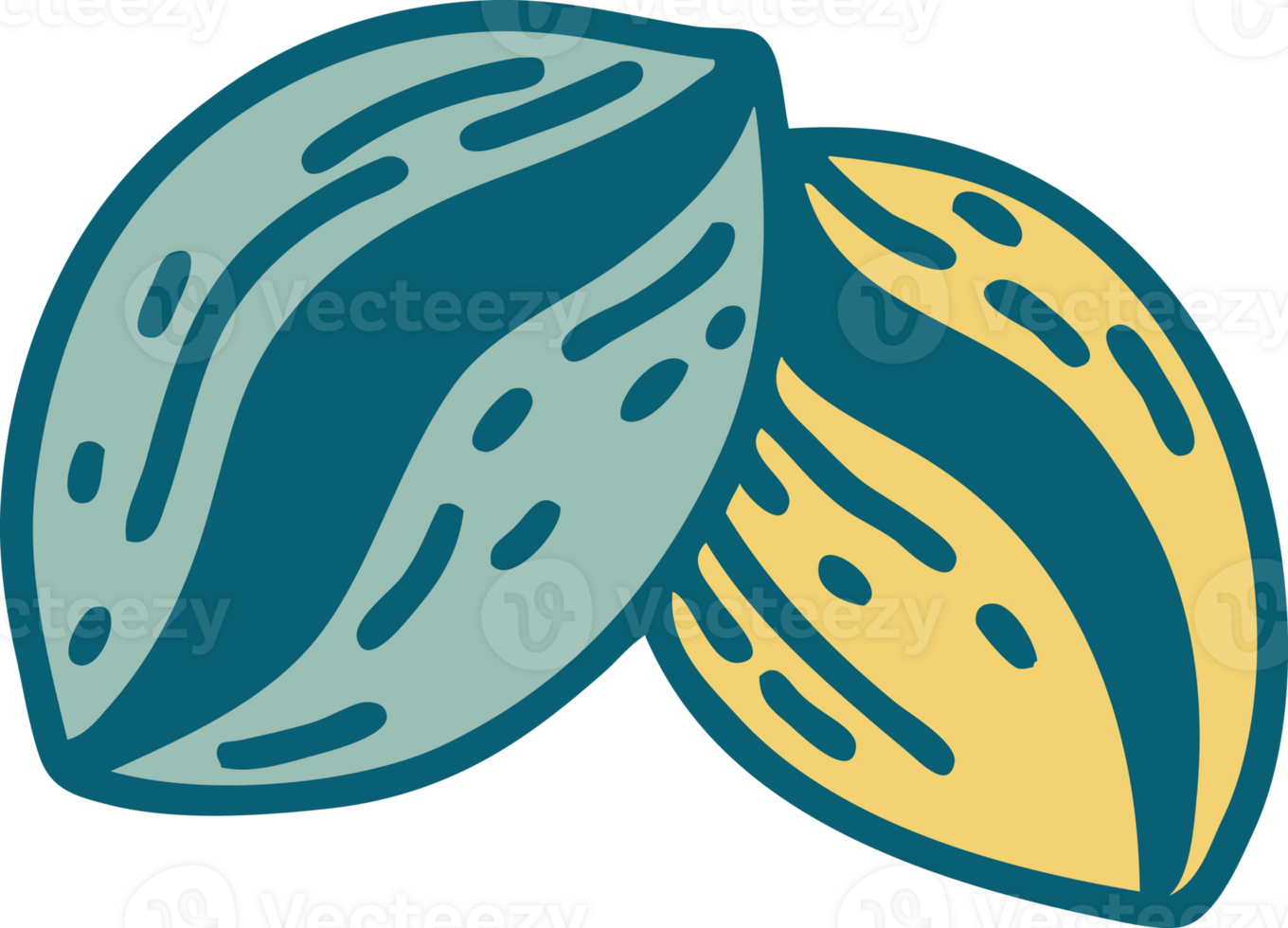 iconic tattoo style image of coffee beans png