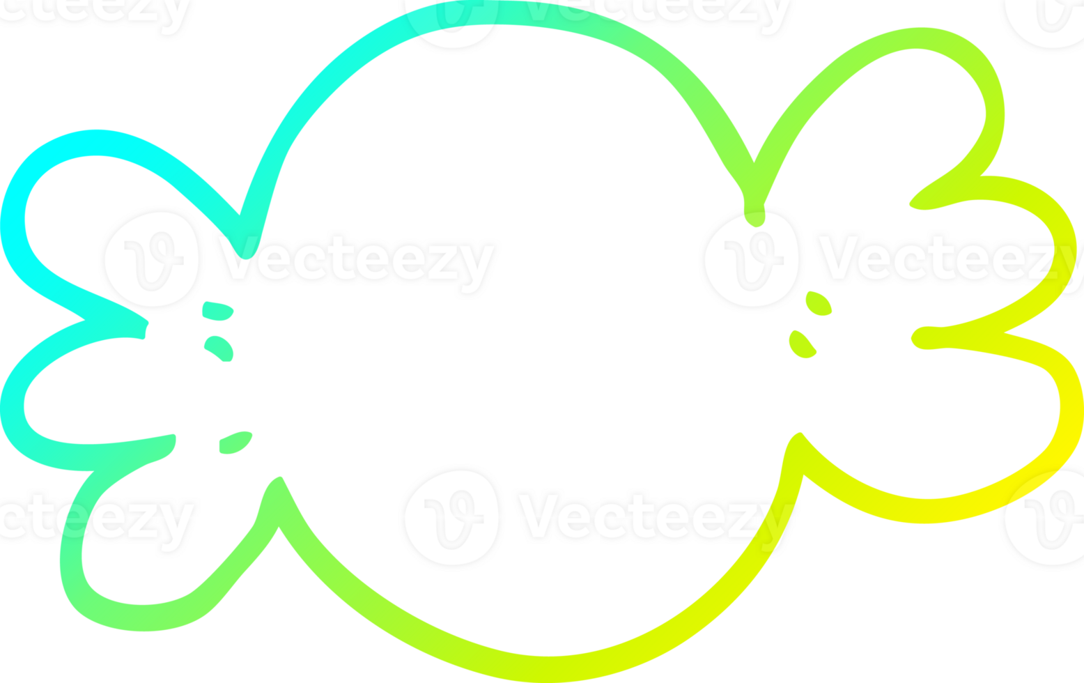 cold gradient line drawing of a cartoon wrapped candy png