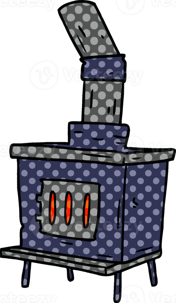 hand drawn cartoon doodle of a house furnace png